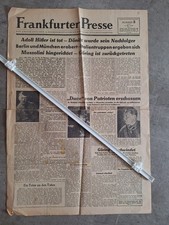 Frankfurter Presse- Orginal