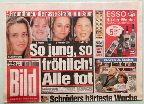 2001 bild zeitung - bild,