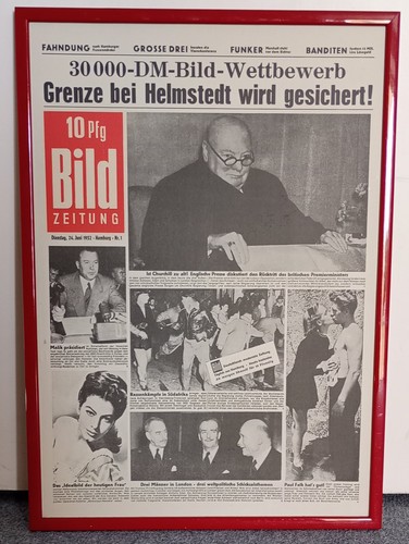 Bild zeitung erstausgabe - bild,