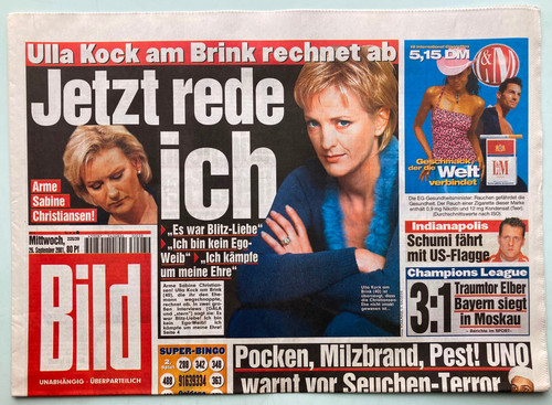 2001 bild zeitung - 26.09.2001,