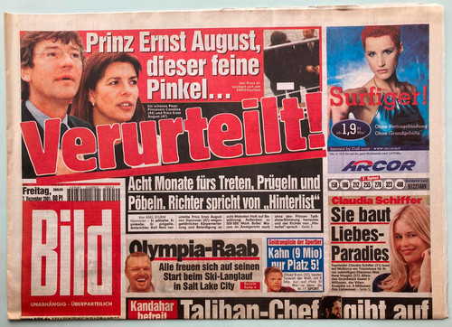 2001 bild zeitung - 07.12.2001,