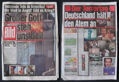 Bild zeitung 2001 - 12.09.2001,