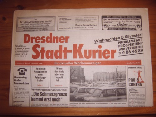 Dresden zeitung 1990 - zeitung, 12.12.1990