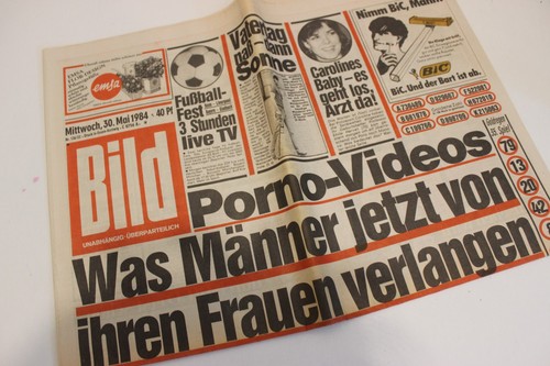 Bild bildzeitung 1984 - bildzeitung, 30.05.1984