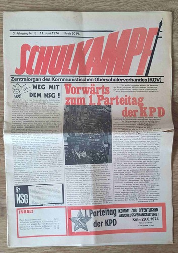 Schulkampf zeitung des - schulkampf,