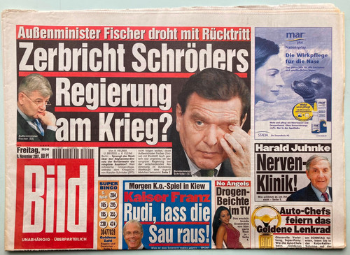 2001 bild zeitung - bild,