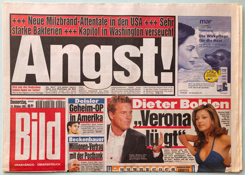 2001 bild zeitung - bild,