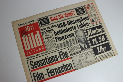 Bildzeitung 1959 juli - 11.07.1959,