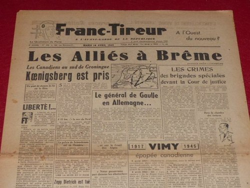 Presse ww2 franc - ww2, "franc