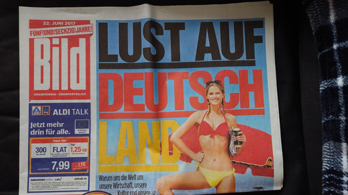 Historische zeitung bild - zeitung,