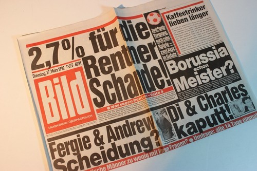 Bildzeitung 1992 märz - bildzeitung, 17.03.1992
