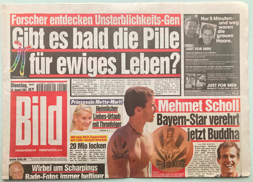 2001 bild zeitung - bild,
