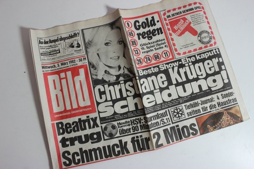 Bildzeitung 1982 märz - bildzeitung, 03.03.1982
