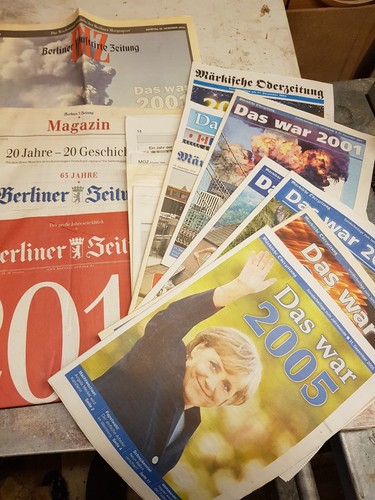 Alte zeitungen konvolut