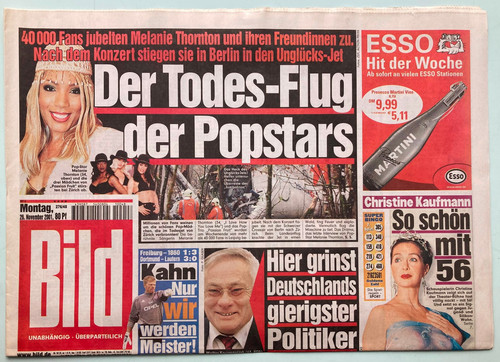 2001 bild zeitung - 26.11.2001,