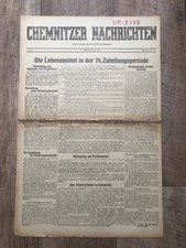 Zeitung Blatt Juli 1945 Mai