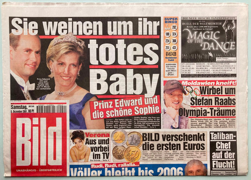 2001 bild zeitung - 08.12.2001,