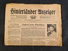 Zeitung Hinterländer Anzeiger