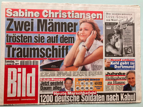 2001 bild zeitung - bild,