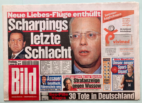 2001 bild zeitung - 07.09.2001,