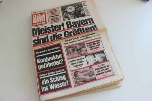 Bildzeitung vom 1980 - bildzeitung, 01.06.1980