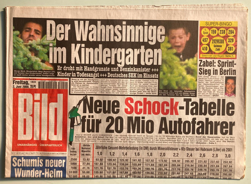 Bild zeitung 06 2000 - zeitung,