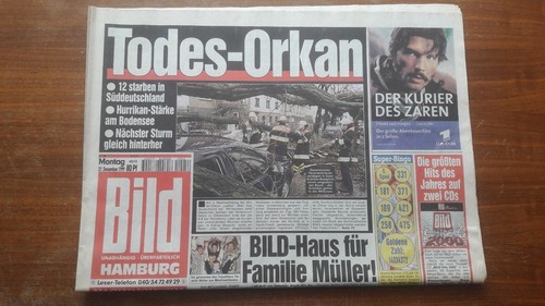 Orginal bild zeitung vom - orginal, 27