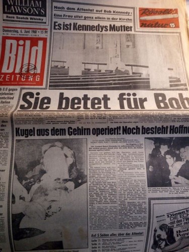 Bild zeitung vom juni 1968 - vom,