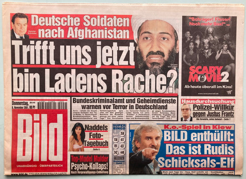 2001 bild zeitung - bild,