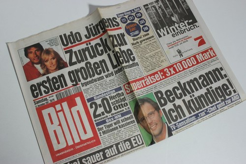 Bildzeitung 1997 - bildzeitung, 13.12.1997