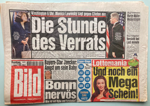1998 bild zeitung - bild,