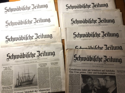 Schwäbische zeitung 1988 - schwäbische,