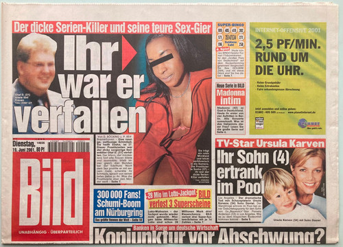 2001 bild zeitung - 19.06.2001,