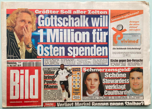 2001 bild zeitung - 29.05.2001,