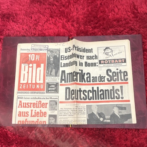 Bild zeitung 1959 - zeitung, –
