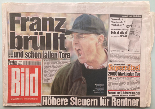 Bild zeitung 1996 - bild,