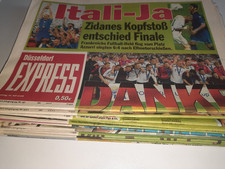 21 Express Zeitungen der WM