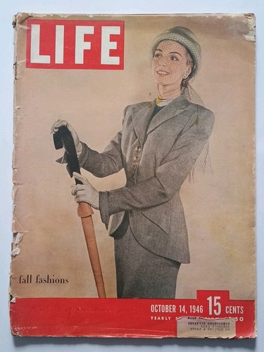 Life magazine oktober 1946 - life,