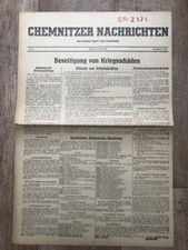 Zeitung Blatt Juli 1945 Mai