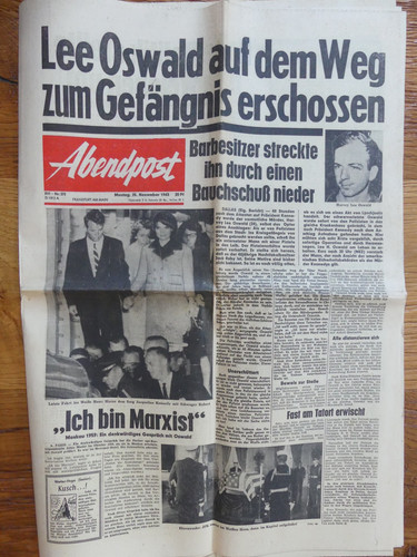 Abendpost zeitung november - zeitung,