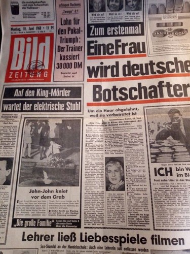 Bild zeitung vom - bild, 10.