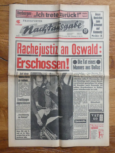 Frankfurter nachtausgabe - frankfurter, 25