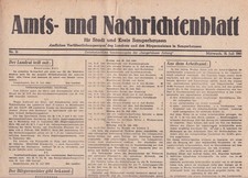 Sangerhausen 1945 - Amts und