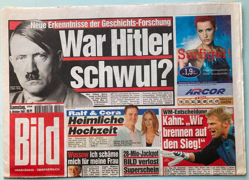 2001 bild zeitung - bild,