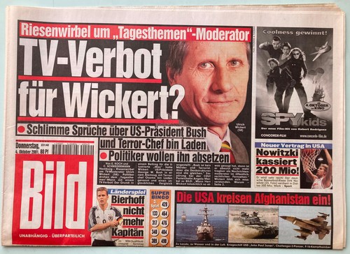 2001 bild zeitung - bild,