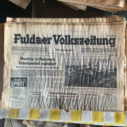 Fuldaer volkszeitung vom - fuldaer,