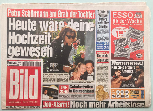 2001 bild zeitung - bild,