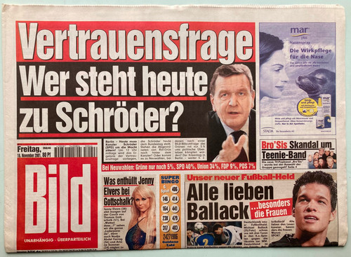 2001 bild zeitung - bild,
