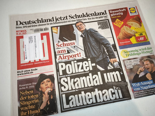 Bildzeitung 2025 märz - bildzeitung, 19.03.2025
