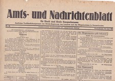 Sangerhausen 1945 - Amts und